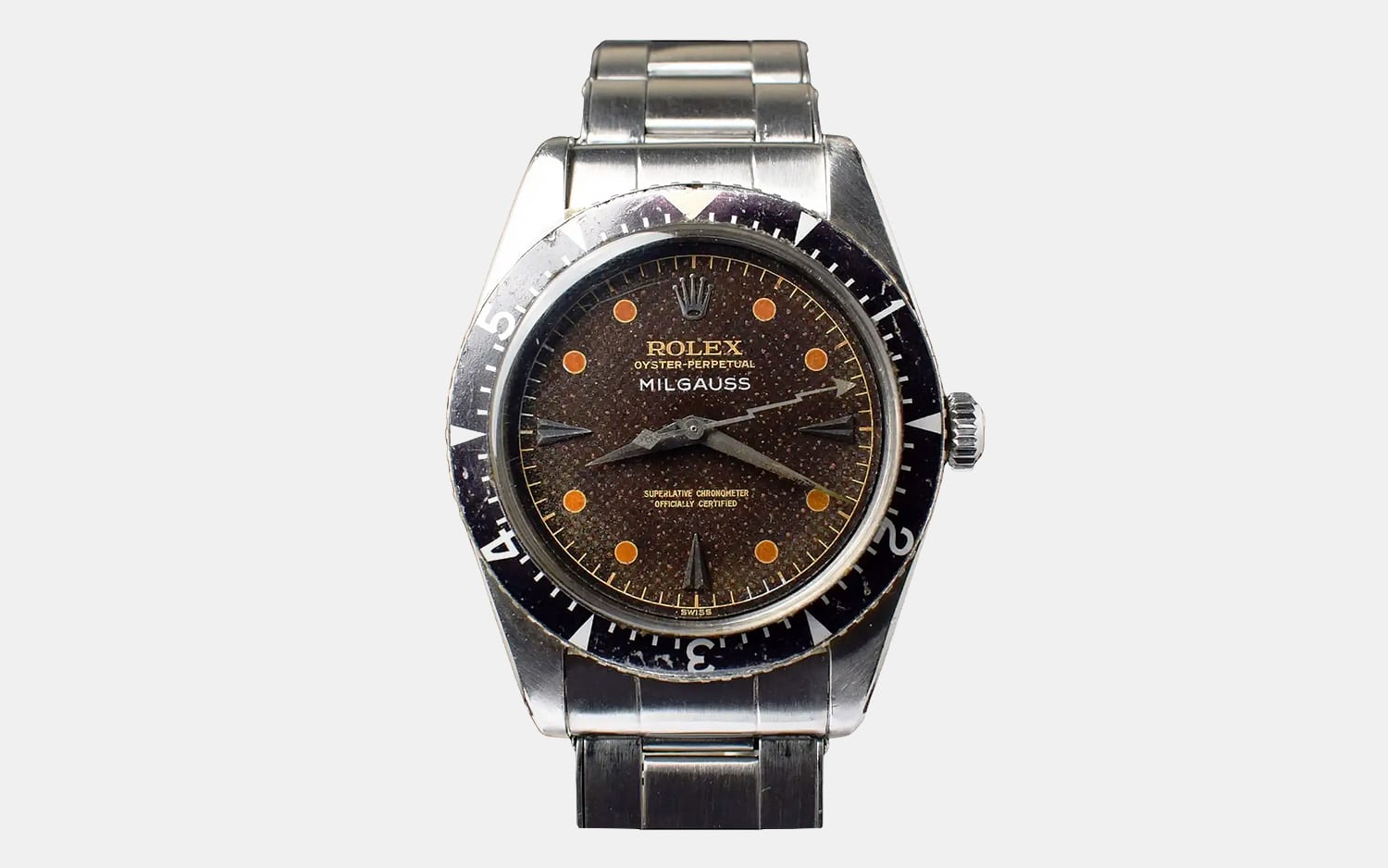 1958 Rolex Milgauss Tropical Honeycomb Dial 6541