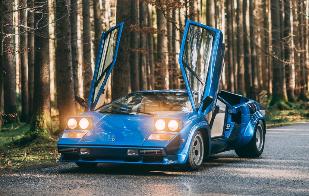 1982 Lamborghini Countach LP400 S Series II Blue