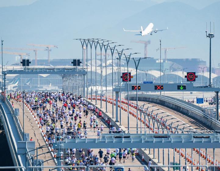 hong kong zhuhai macao bridge half marathon, charity walks, kids races hong kong