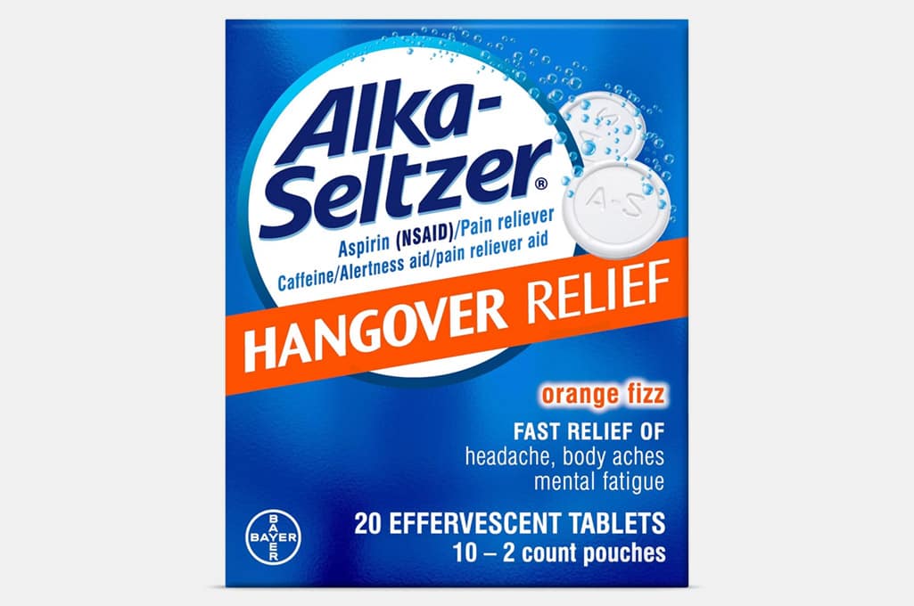 Alka-Seltzer Hangover Relief Effervescent Tablets