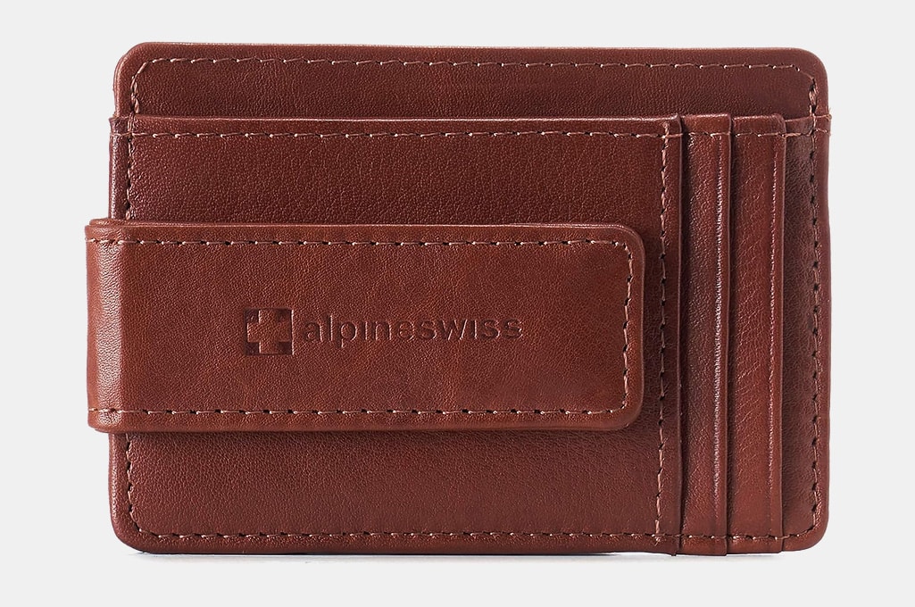 Alpine Swiss Harper Money Clip Wallet