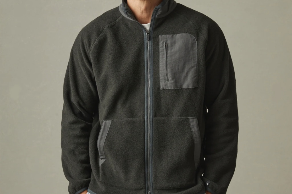 American Giant Active Fleece Jacket