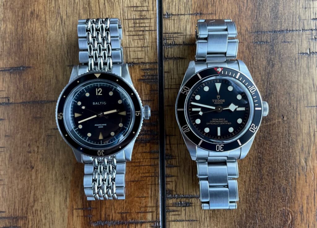 Baltic Aquascaphe vs Tudor Black Bay Fifty-Eight