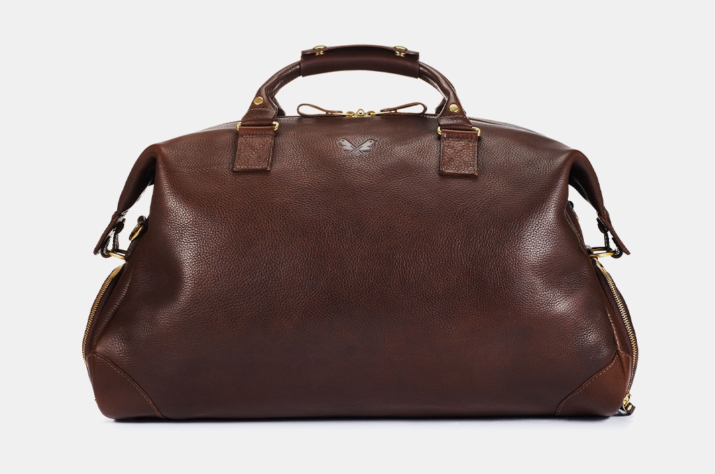 Bennett Winch Leather Weekender, Brown