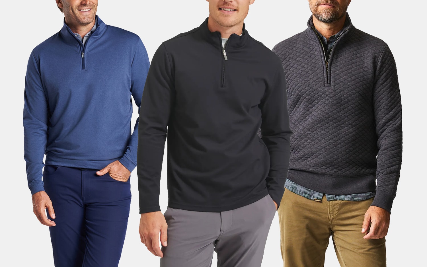 Best Men's Quarter-Zip Sweaters For 2024