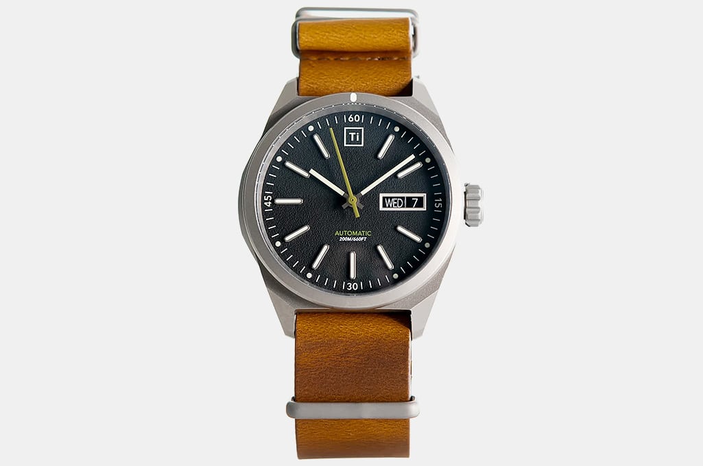 Big Idea Design Ti x RZE Watches Field Watch