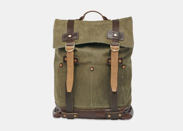 Billy Reid Olive Backpack