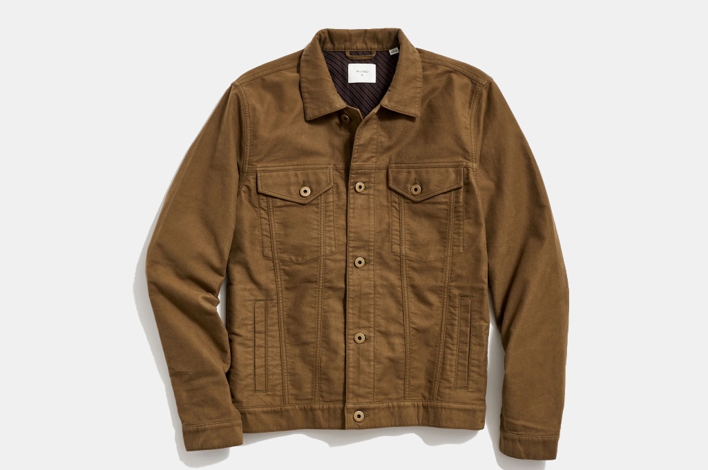 Billy Reid Moleskin Tupelo Trucker Jacket