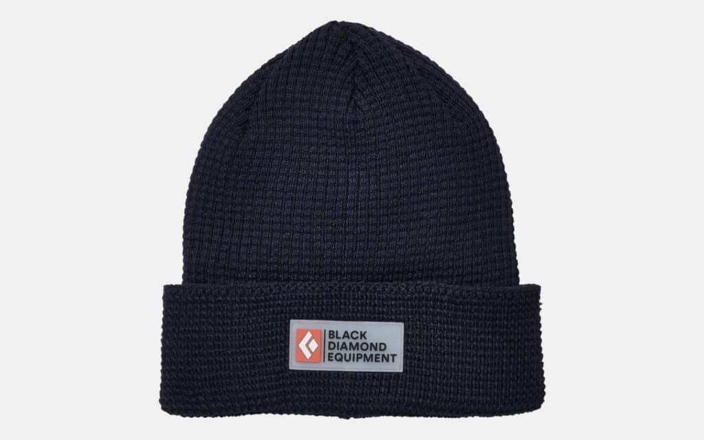 Black Diamond Double Waffle Beanie