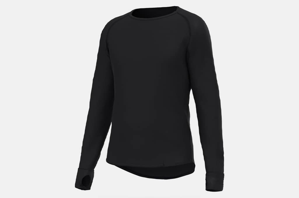 BN3TH Merino Wool Crew Neck Long Sleeve Shirt