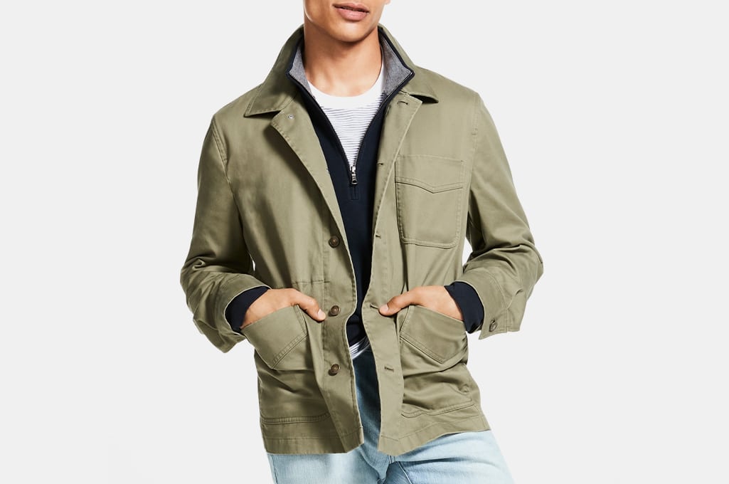 Brooks Brothers Stretch Cotton Twill Chore Jacket