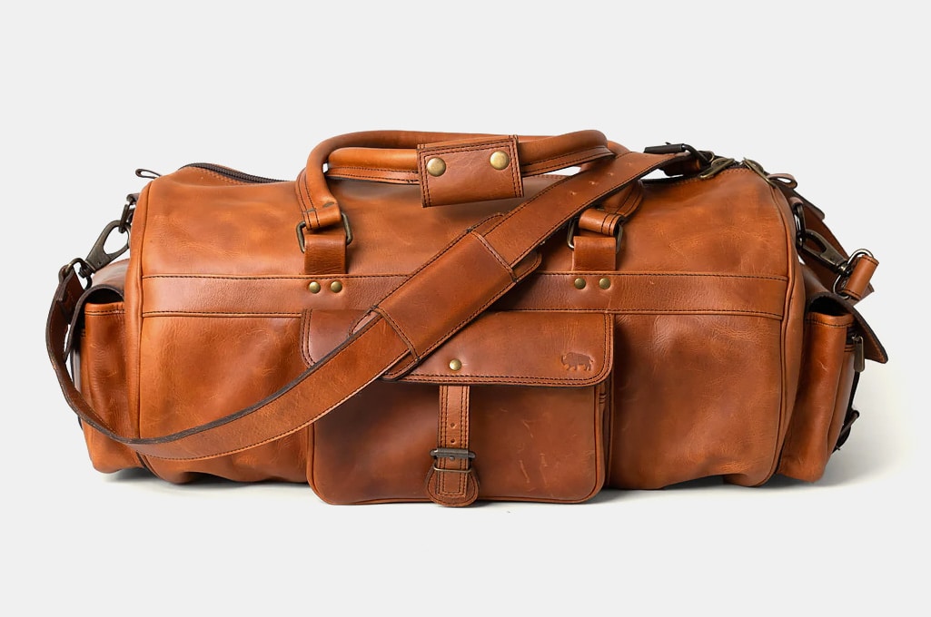 Buffalo Jackson Roosevelt Leather Duffle Bag