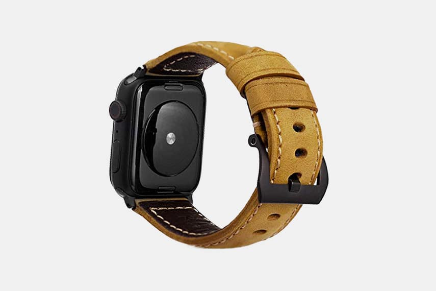 Bullstrap Classic Leather Apple Watch Strap