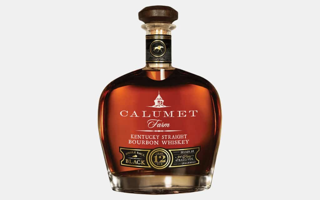 Calumet 12 Year Single Rack Black Bourbon