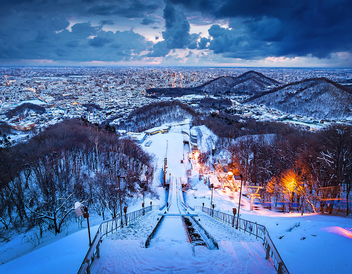 christmas holiday planning 2024 family vacation asia travel sapporo hokkaido skiing japan