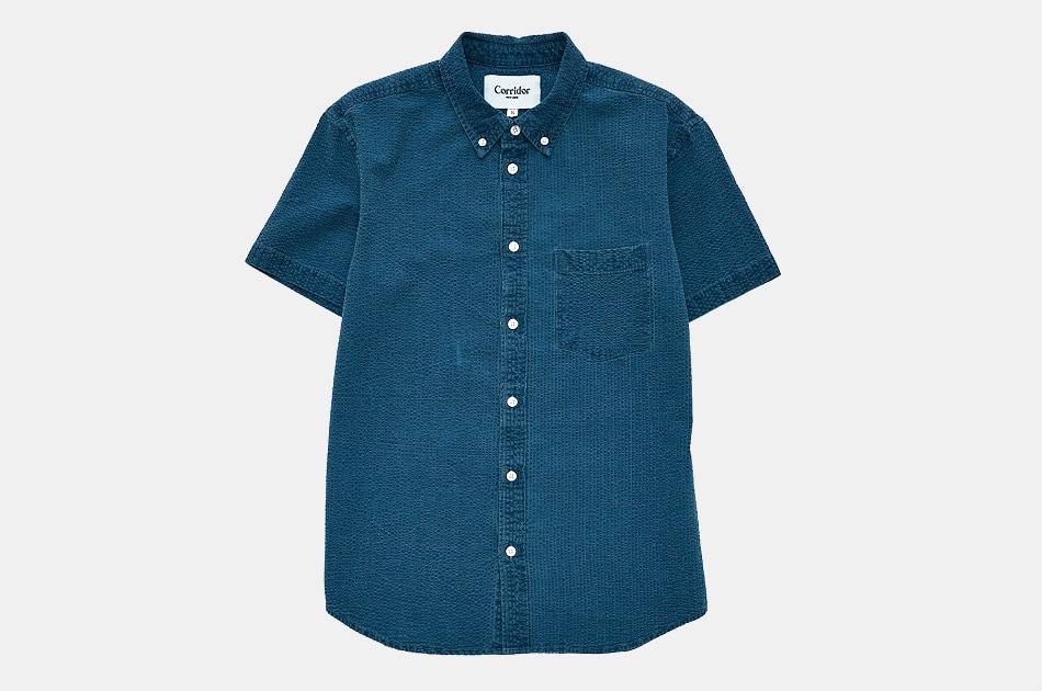 Corridor NYC Seersucker Shirt