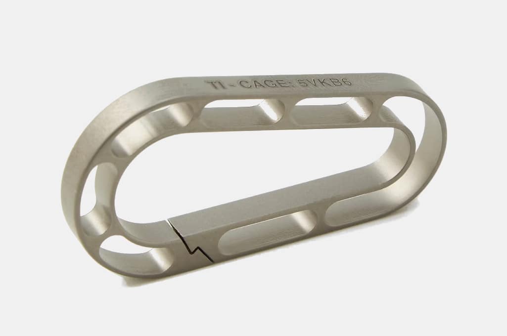 County Comm Titanium Skeleton Carabiner