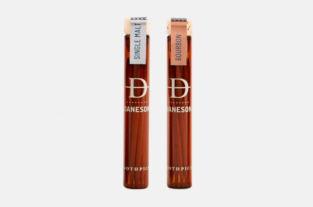 Daneson Scotch and Bourbon-Flavored Toothpicks