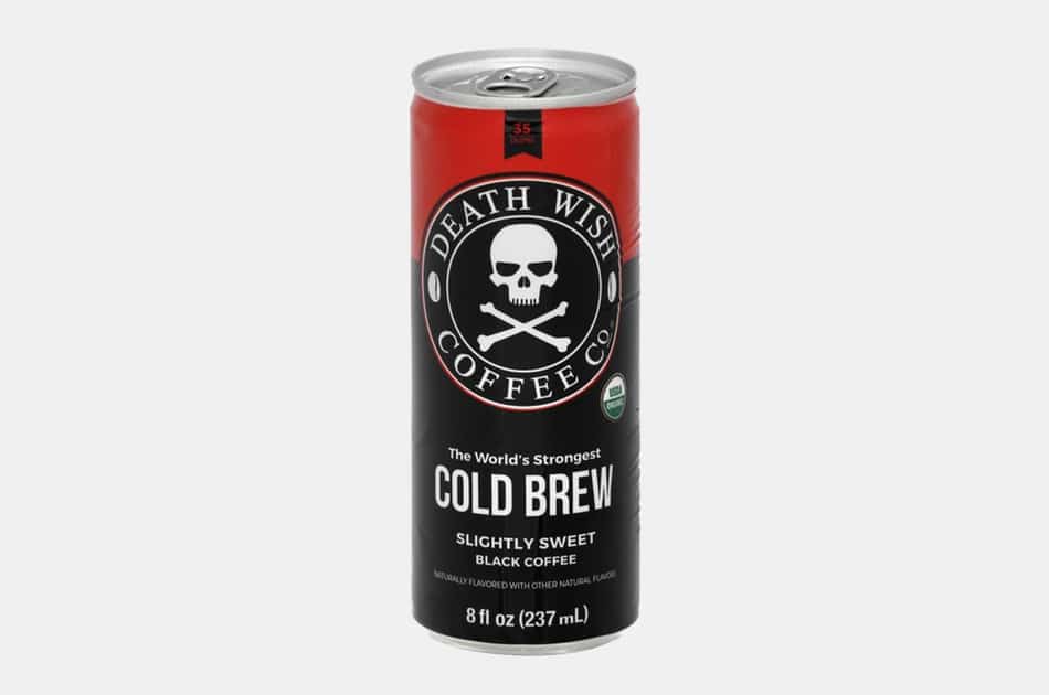 Death Wish Slightly Sweetened Cold Brew Coffee