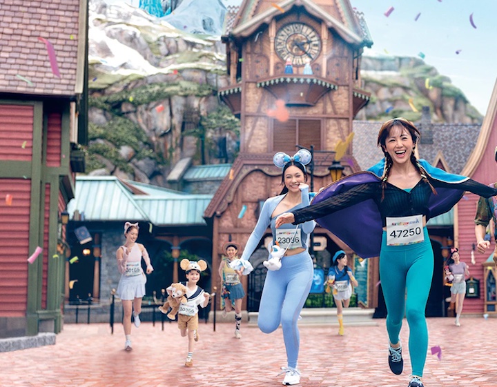 Disneyland 10K Run Family marathons, charity walks, kids races hong kong