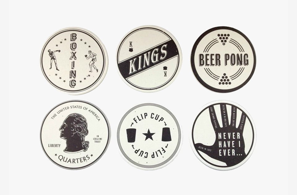 Drinking Game Coasters