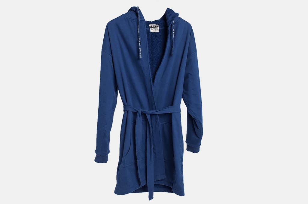 DudeRobe Hooded Bathrobe