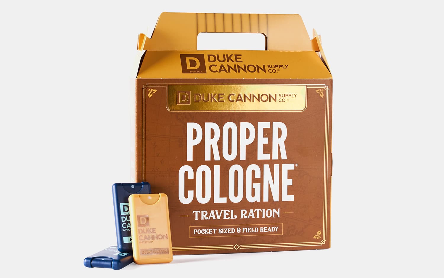 Duke Cannon Proper Cologne Travel Ration Set