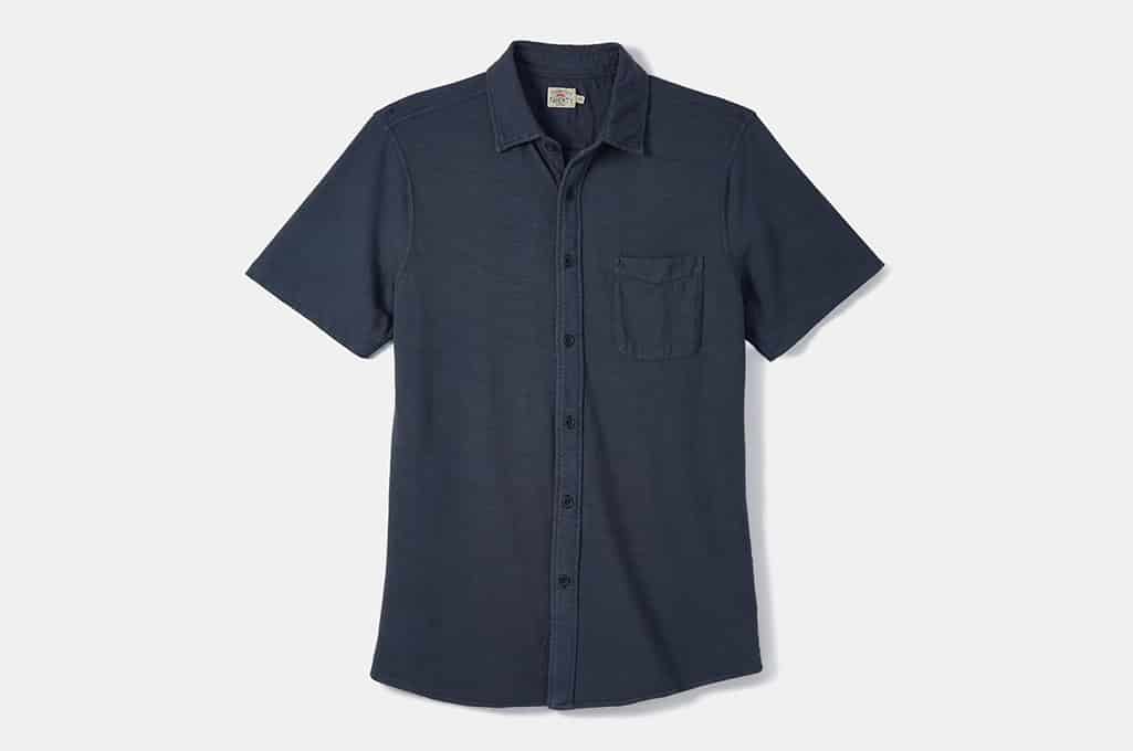 Faherty Knit Seasons Short Sleeve Shirt