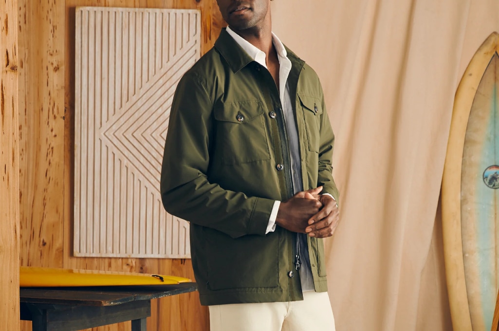 Faherty Reserve Four Pocket Field Jacket