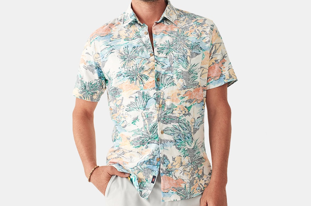 Faherty Short-Sleeve Breeze Shirt