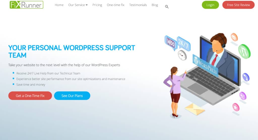 FixRunner WordPress Support