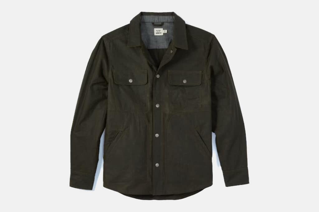 Flint and Tinder The Bighorn Waxed Shirt Jacket