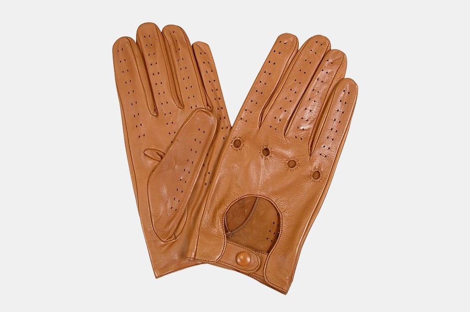 Forzieri Italian Leather Driving Gloves