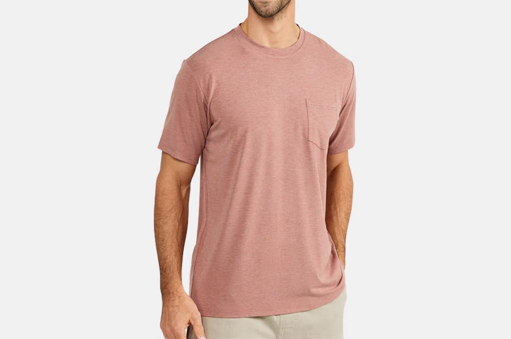 Free Fly Men's Bamboo Flex Pocket Tee