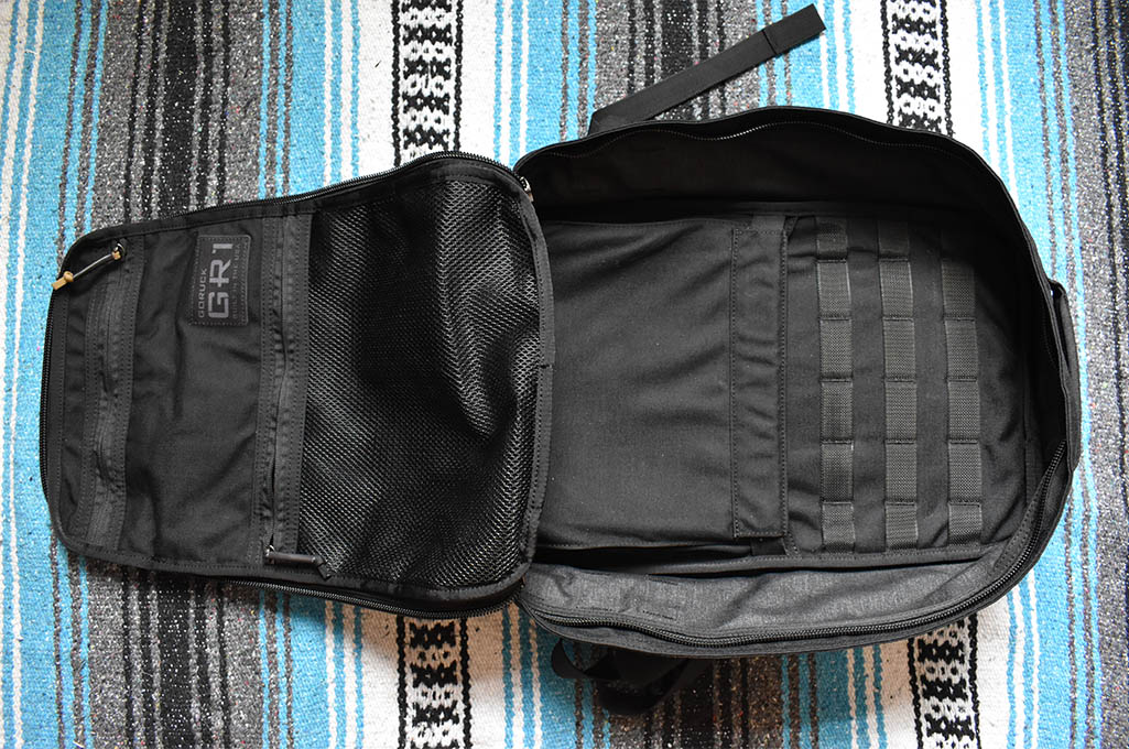 GoRuck GR1 Review_lay flat