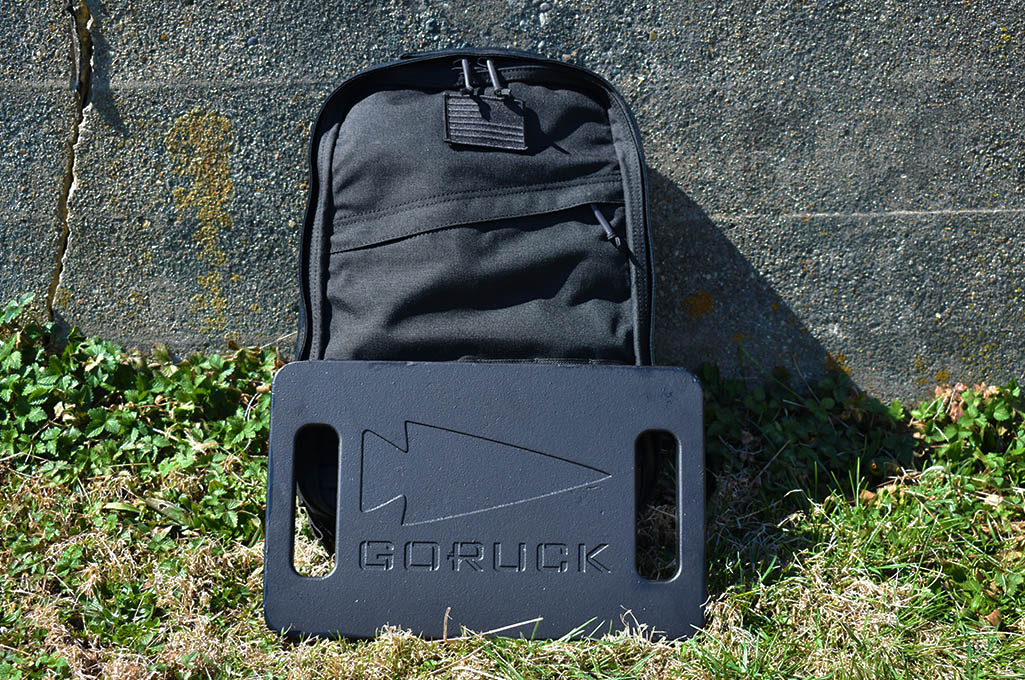 GoRuck GR1 Review_plate