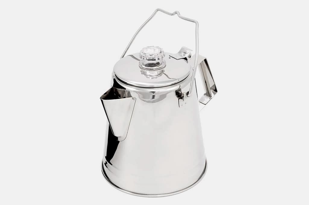 GSI Outdoors Glacier Stainless Coffee Percolator