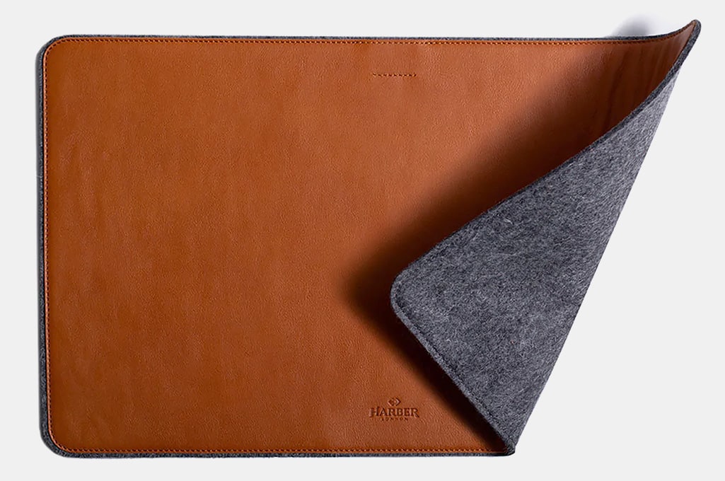 Harber London Leather Desk Mat