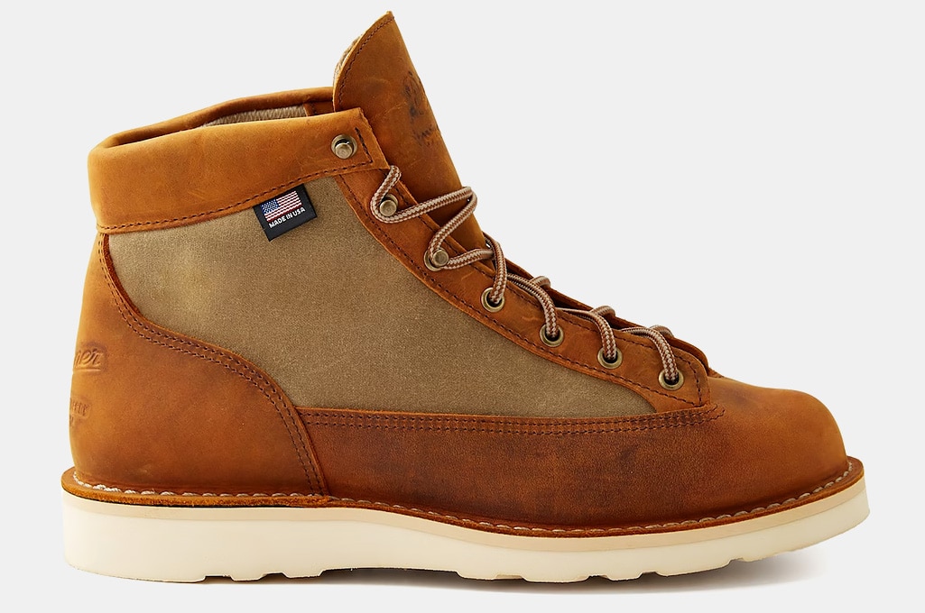 Huckberry x Danner Waxed Canvas Danner Light Boots