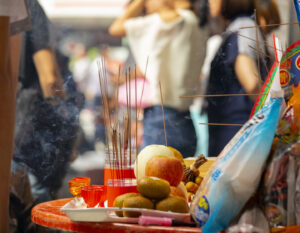 hungry ghost festival hong kong food offerings