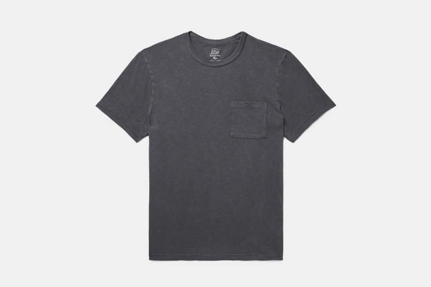 J.Crew Slim-Fit Garment-Dyed Slub Cotton T-Shirt