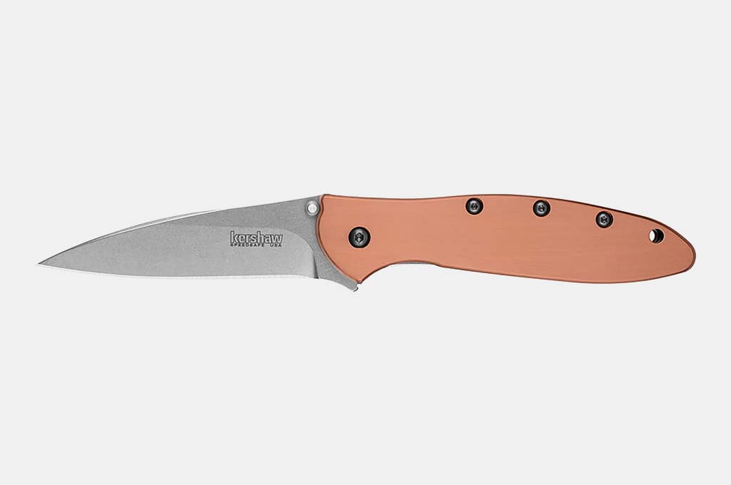 Kershaw Leek Copper Folding Pocket Knife