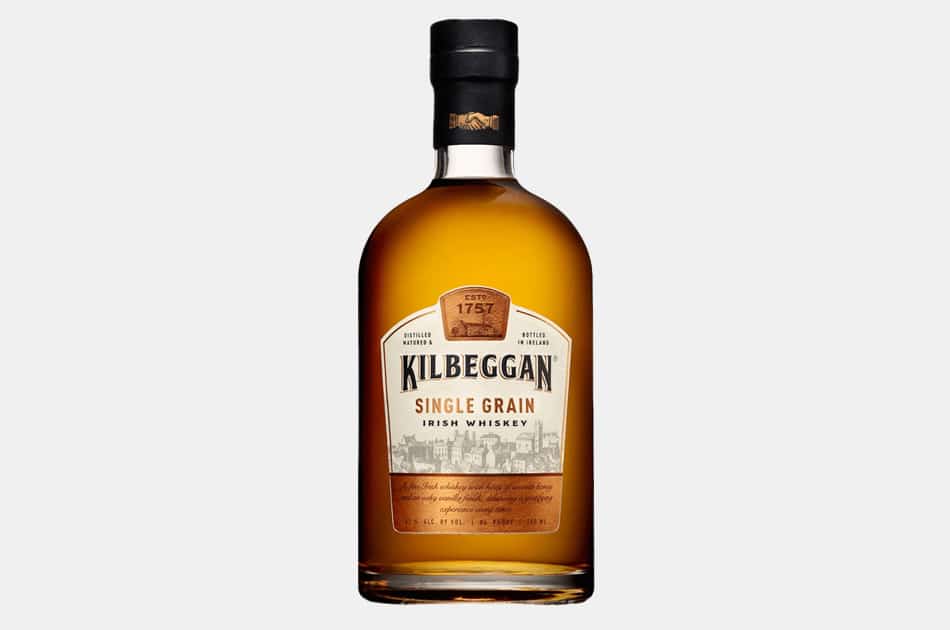 Kilbeggan Single Grain Irish Whiskey