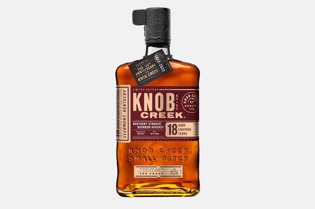 Knob Creek 18 Year Old Bourbon Whiskey