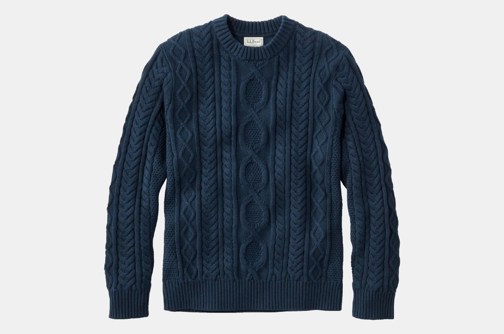 L.L. Bean Heritage Fisherman Sweater