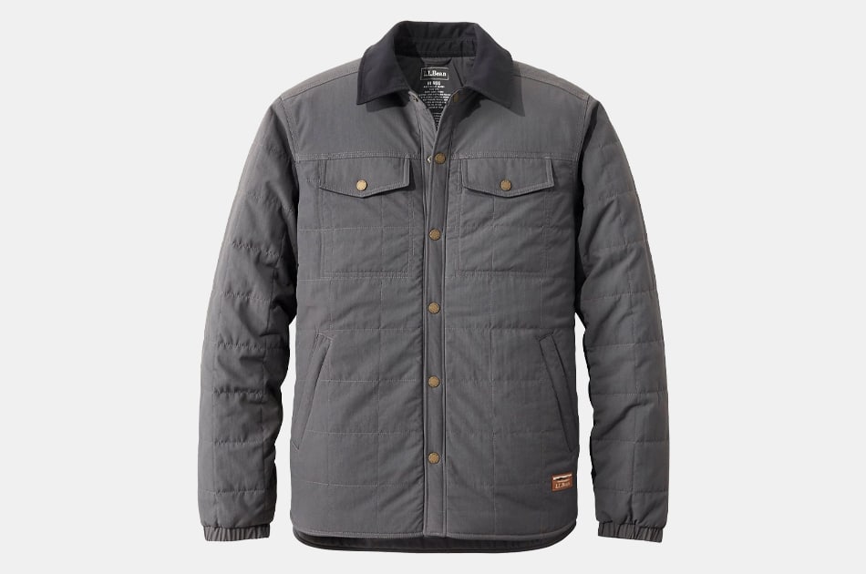 L.L.Bean Men’s Insulated Utility Shirt Jacket