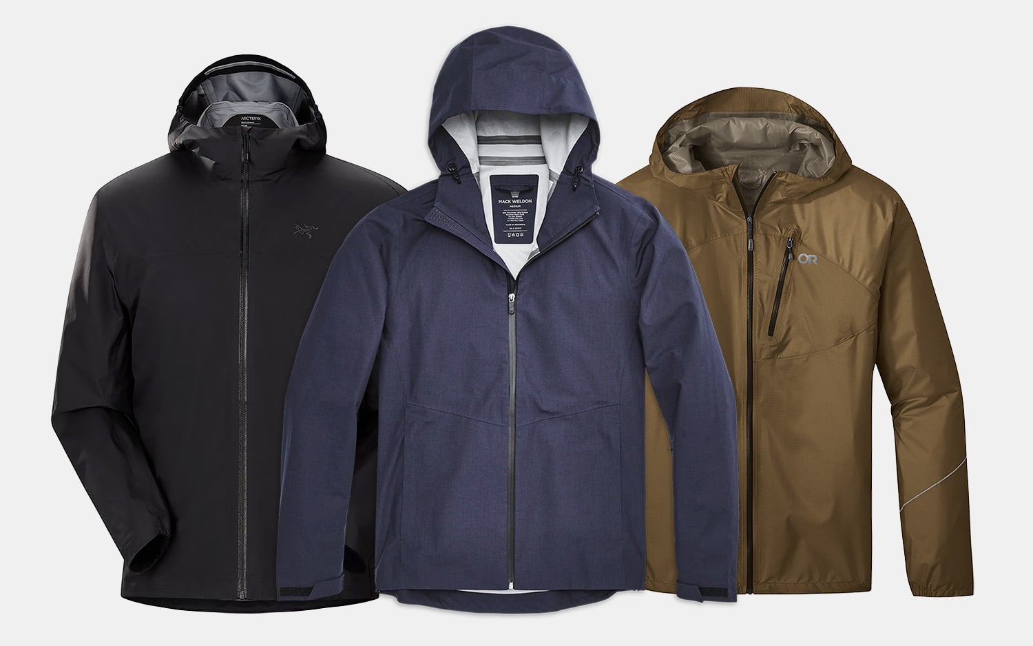 Best lightweight rain jackets for Spring