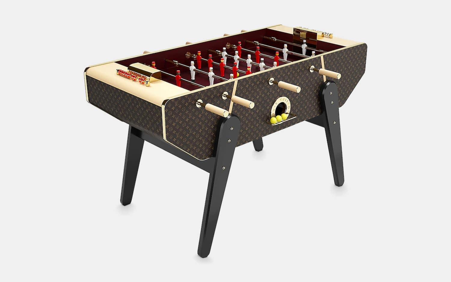 Louis Vuitton Canvas Foosball Table