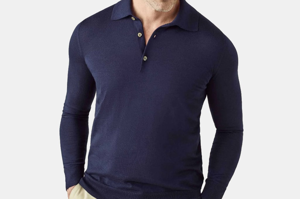 Luca Faloni Fine Silk-Cashmere Polo