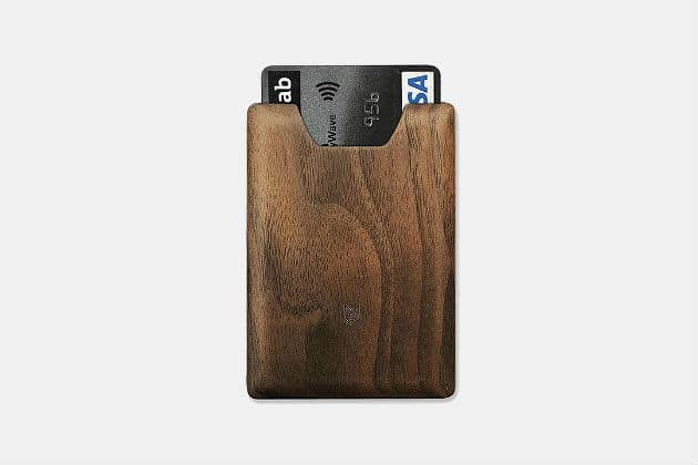 Madera Union Slim Wood Wallet